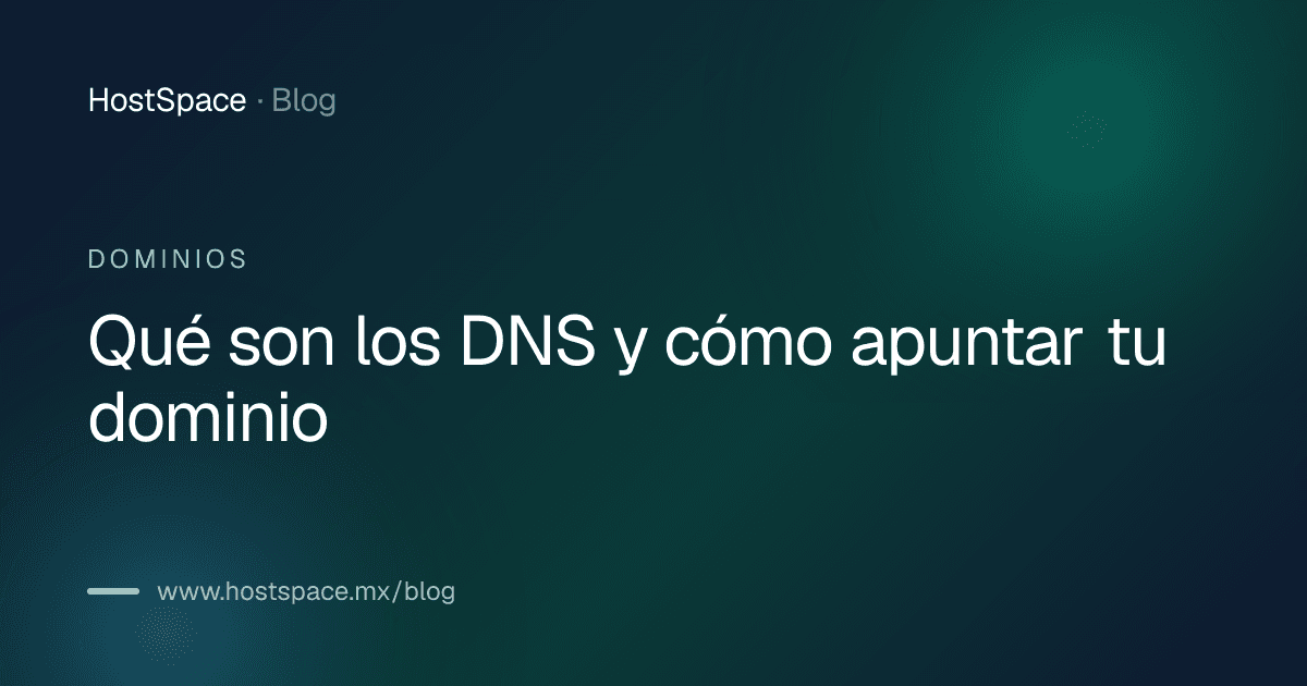 Portada del artículo: Qué son los DNS y cómo apuntar tu dominio